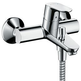 Смеситель для ванны Hansgrohe Focus цвет: хром купить в Москве: интернет-магазин StudioArdo