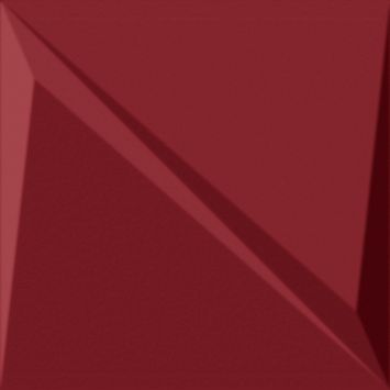Italon Керамогранит Millennium Play Scarlet 15x15x1 Глянцевый