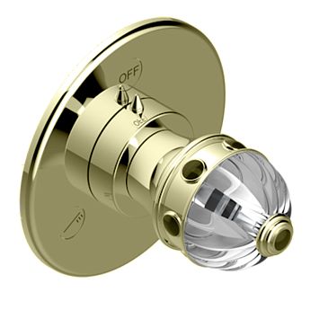 THG Hamptons Переключатель потоков, встраиваемый, внешняя часть, цвет: Polished nickel