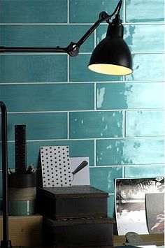 Керамическая плитка Tonalite Joyful Aqua 10X40 Lucida