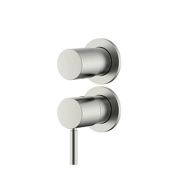 Nemo NM-2356BN Встраиваемый смеситель для душа/ванны из стены на 2 потребителя BRUSH NICKEL
