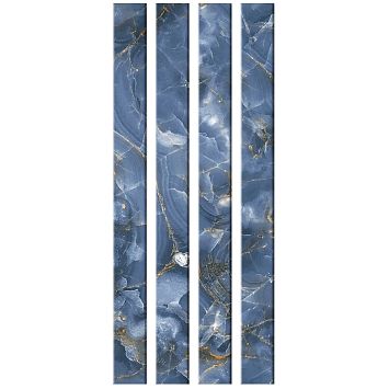 Стеклянный профиль Sicis You Glass  Deep Blue 26,2 x 300 x 6 мм