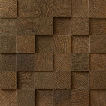 Provenza Керамогранитный декор W-Circles Mosaico 3D Cube Wenge' 27x27 матовый