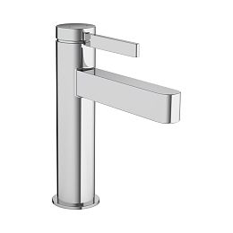 Hansgrohe Finoris Смеситель для раковины однорычажный 110 со сливным клапаном Push-Open хром купить в Москве: интернет-магазин StudioArdo