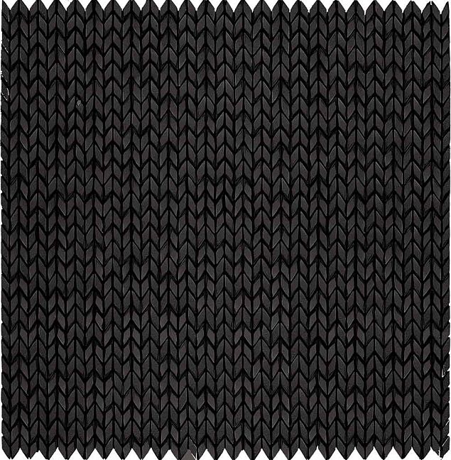Sergio Savino Spina Микромозаика 30x30см, настенная, цвет: Nero Africa