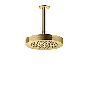 Gessi Inciso Потолочная душевая головка шарнирная на 1/2, 218 мм, длина изготавливается под заказ (мин. 105, макс. 1855мм), золото