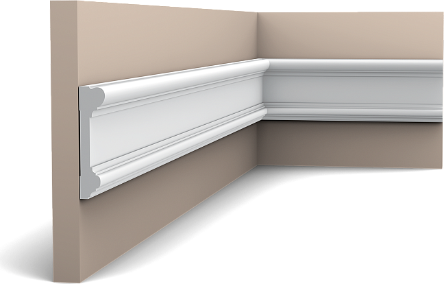 Молдинг Orac Décor DX121-2300 дюрополимер 230,0 x 2,3 x 9,4