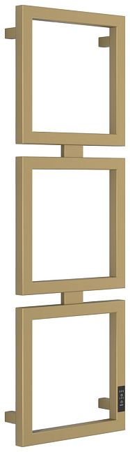 Сунержа Этюд Полотенцесушитель электрический 105x30 Золотой шёлк