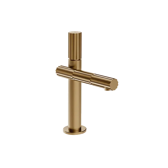Gessi Incastri Смеситель для раковины, без донного клапан, цвет 726 Warm Bronze Brushed PVD