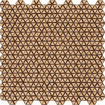Микромозаика Sergio Savino  29,8x31,1 настенная, цвет: Light Bronze