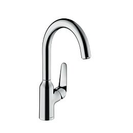 Смеситель для кухни Hansgrohe Focus однорычажный, на 1 отв., цвет: хром купить в Москве: интернет-магазин StudioArdo