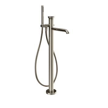 Gessi Origini Смеситель наполньный для ванны, с ручной лейкой, в комплекте вставка., Nickel PVD