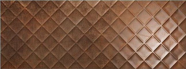 Керамическая плитка Love Ceramic Metallic Chess Corten Rett 45x120