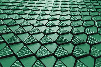 Микромозаика Sergio Savino Clessidra Decorato 30x28 Verde Traffico