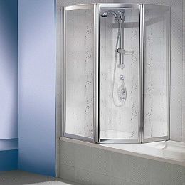 Шторка для ванны Duka Multi 3000 со складной трехсекционной дверью Акриловое стекло - 3мм купить в Москве: интернет-магазин StudioArdo