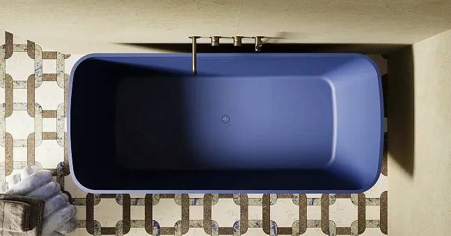 Ванна отдельностоящая AGATHA 180x80 покраска по RAL полностью