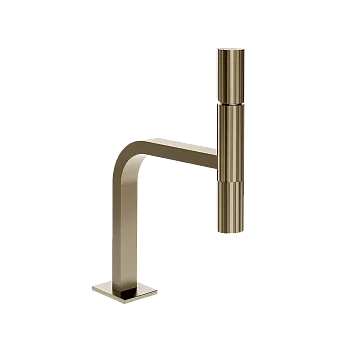 Gessi Incastri Смеситель для раковины, без донного клапан, цвет 149 Finox Brushed Nickel