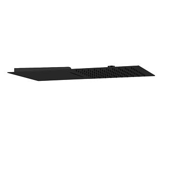 Gessi Tremillimetri Верхний душ QUADRO 300х550 мм, подключение: 1/2 Black XL (без переключателя)