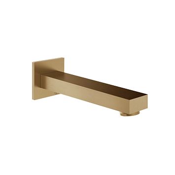 Gessi Inverso Rigato Настенный излив для ванны, Warm Bronze Br PVD