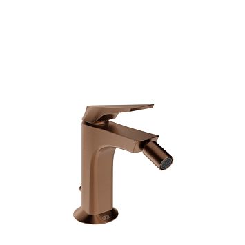Gessi Ventaglio Смеситель для биде с донным клапаном и соединительными шлангами, Copper Brushed PVD