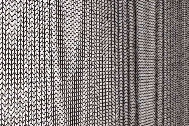 Sergio Savino Spina Микромозаика 30x30см, настенная, цвет: Aluminium