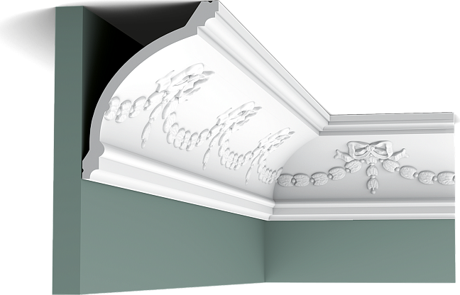 Потолочный карниз Orac Décor C218F гибкий полимер 200,0 x 12,0 x 15,0
