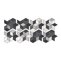 Керамогранит Mutina Tex Runner 7 Black Matt 40,8x45,5 купить в Москве: интернет-магазин StudioArdo