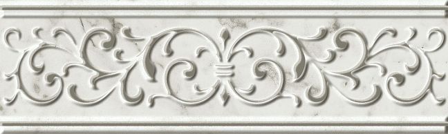 Italon Керамический бордюр Charme Extra Listello Empire Carrara 7,2x25 Luc