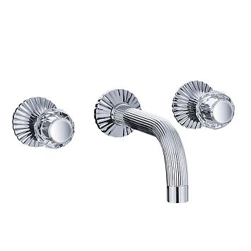 Смеситель для раковины, внешняя часть ½“ Joerger Cronos Crystal 637.30.360.xxx-AA