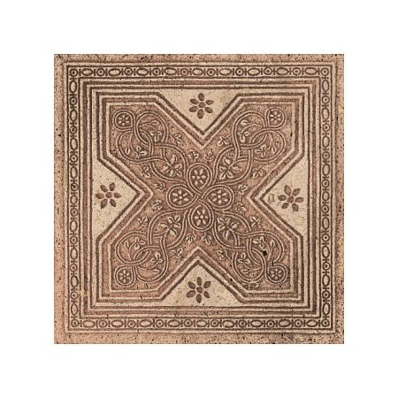 Мраморная плитка Akros Decorative Art Domus M1065 Travertino Classico 14,8x14,8