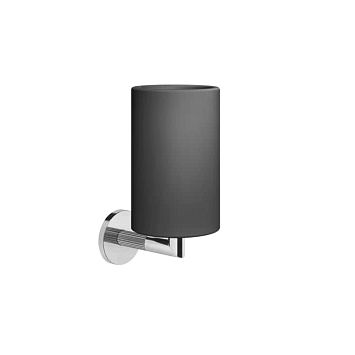 Gessi Ingranaggio Стакан настенный черный, хром