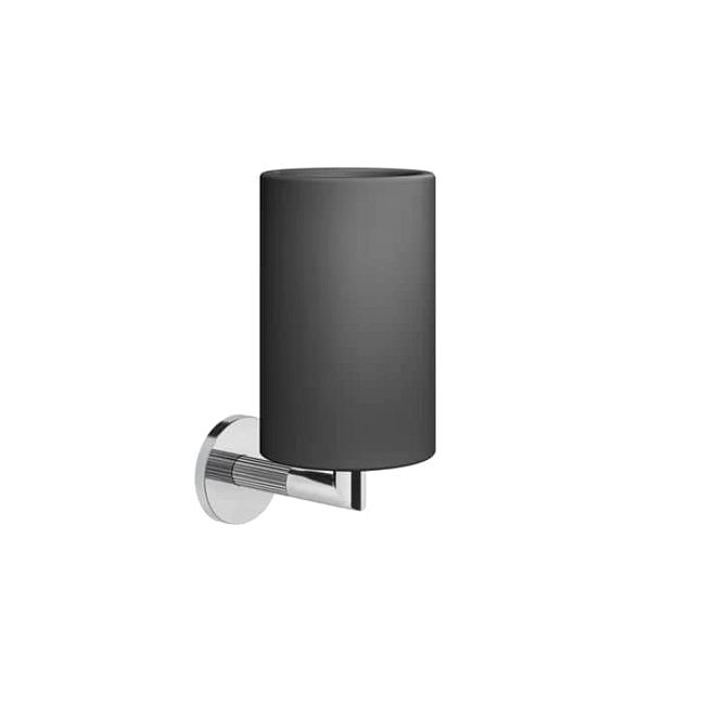 Gessi Ingranaggio Стакан настенный черный, хром
