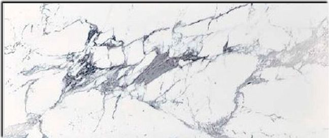 Стеклянная плитка Sicis Vetrite Electric Marble Cal Silver 138x290