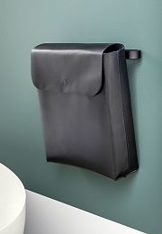 Cielo Narciso Vanity Мешок для белья LAUNDRY BAG кожаный, цвет черный купить в Москве: интернет-магазин StudioArdo