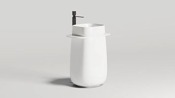 Раковина  напольная Oriente Totem, матовая,  в цвете по RAL