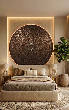 JNJ Стеклянная мозаика 2x2 с авантюрином GB33 сетка 327x327