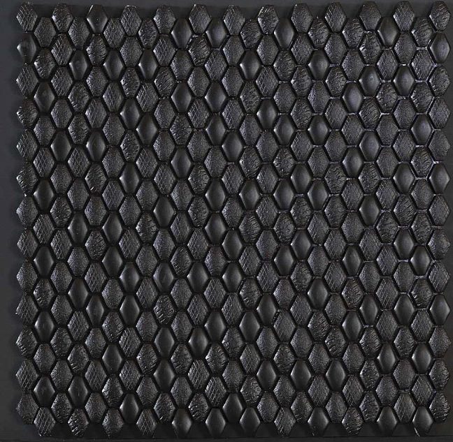 Микромозаика Sergio Savino Losanghe  29x28,4 Nero Africa
