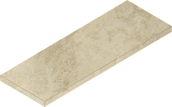 Italon Керамогранитная ступень Wonderful Life Scalino Ang. SX Almond 33x80