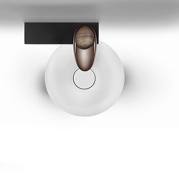 Gessi Equilibrio Ручка однорычажного смесителя для раковины, дизайнерская, палисандр
