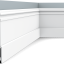 Плинтус Orac Décor SX191 HIGH RISE дюрополимер 200,0 x 2,1 x 21,0