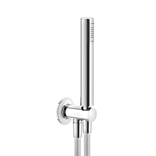 Gessi Inciso Душевой комплект, + вывод, держатель, шланг 1,50 м и душевая лейка, хром