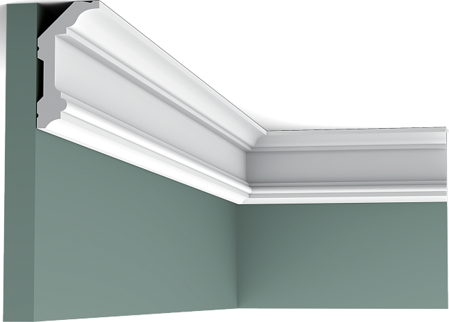 Карниз Orac Décor C321 NOBLESSE пуротач 200,0 x 5,0 x 9,9