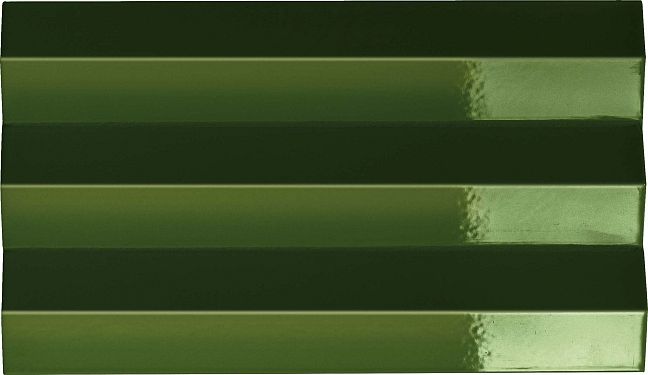Плитка Mutina Rombini Triangle Glossy Large Vert 18,6X31,5