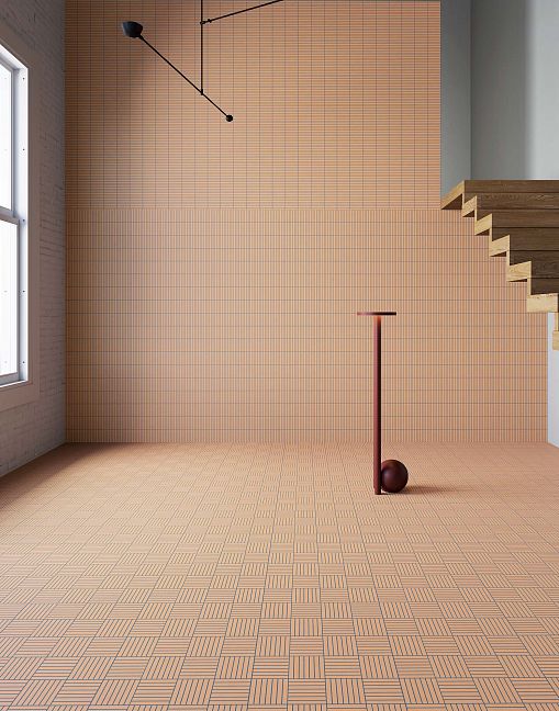 Керамогранит Mutina Fringe Bold Rose 12,3x12,3