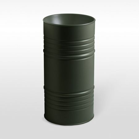 Раковина Kerasan  Artwork Barrel  45х90 см, без отв., напольная, слив в пол, в комплекте сифон, цвет: Verde muschio