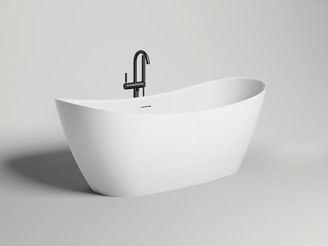 Ванна отдельностоящая Salini Noemi 185x81 покраска по RAL полностью