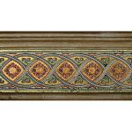 Мраморная плитка Akros Decorative Art Ducale M2058 Biancone Gold 9,8x30,5 купить в Москве: интернет-магазин StudioArdo