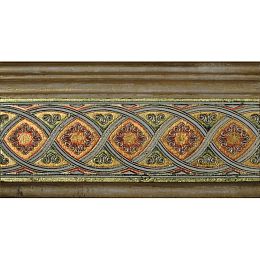 Мраморная плитка Akros Decorative Art Ducale M2058 Biancone Gold 9,8x30,5 купить в Москве: интернет-магазин StudioArdo