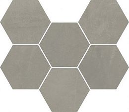 Мозаика Italon  Continuum Iron Mosaico Hexagon  25x29 купить в Москве: интернет-магазин StudioArdo