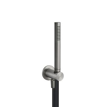 Gessi 316 Душевой комплект, + вывод, держатель, шланг 1,50 м и душевая лейка, steel brushed